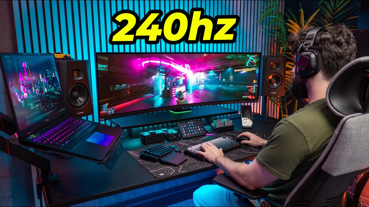 This is why you need a 49 inch QD-OLED (Gaming Setup Upgrade)