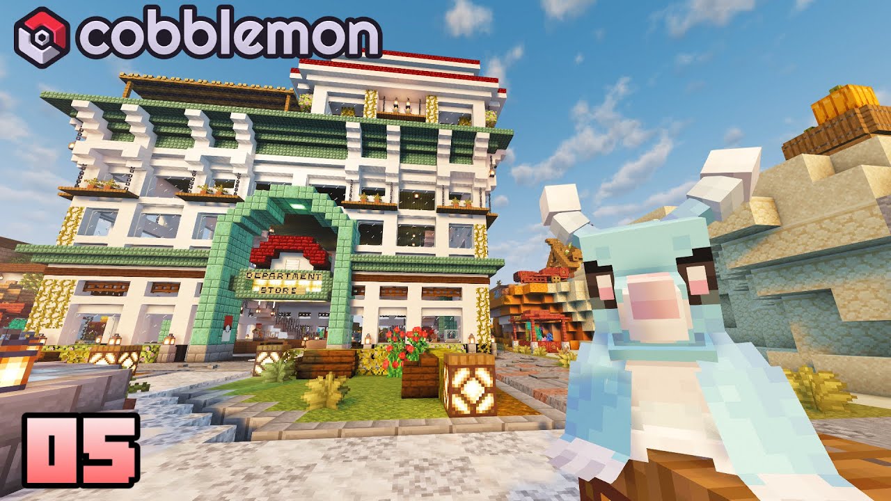 Minecraft Cobblemon Ep. 5 - Down Goes Misty