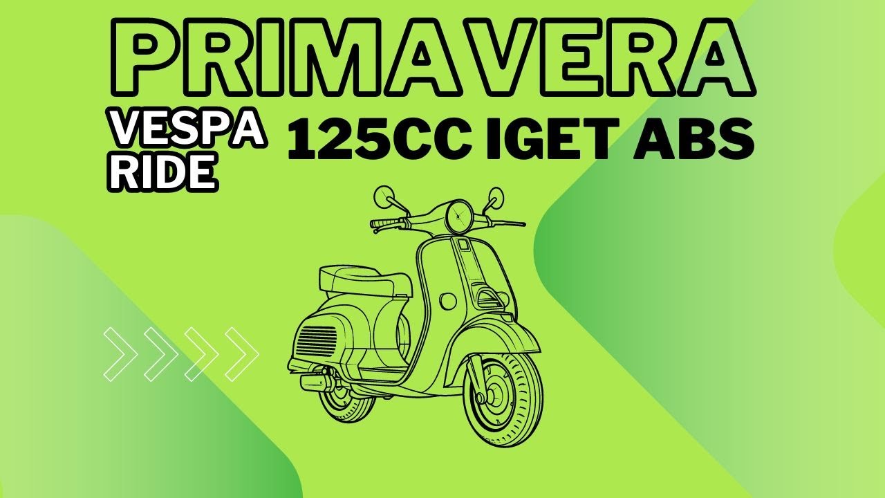 🛵 Test ride - probamos en carretera la nueva Vespa Primavera 125cc IGET ABS