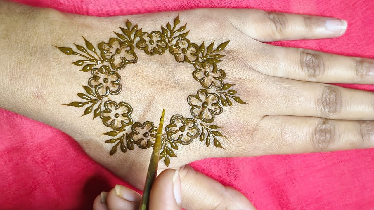 Beautiful Easy Floral Mehendi Design for Every Occasion | Simple & Stylish Henna Art #mehndi