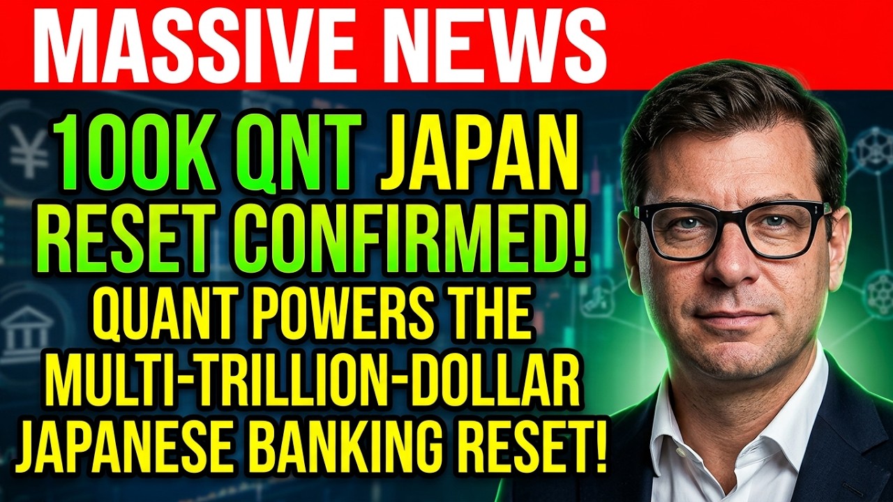 🚨Подтвержден перезапуск DLT в Японии на 100 000 QNT! Quant обеспечивает многотриллионную банковск...
