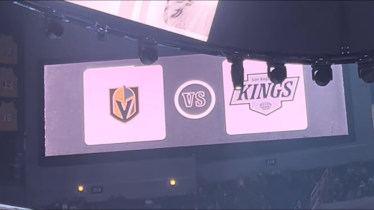 Golden Knights @ Kings (2/25/26): Intro, Starting Lineups, and LA Kings Olympians Honored