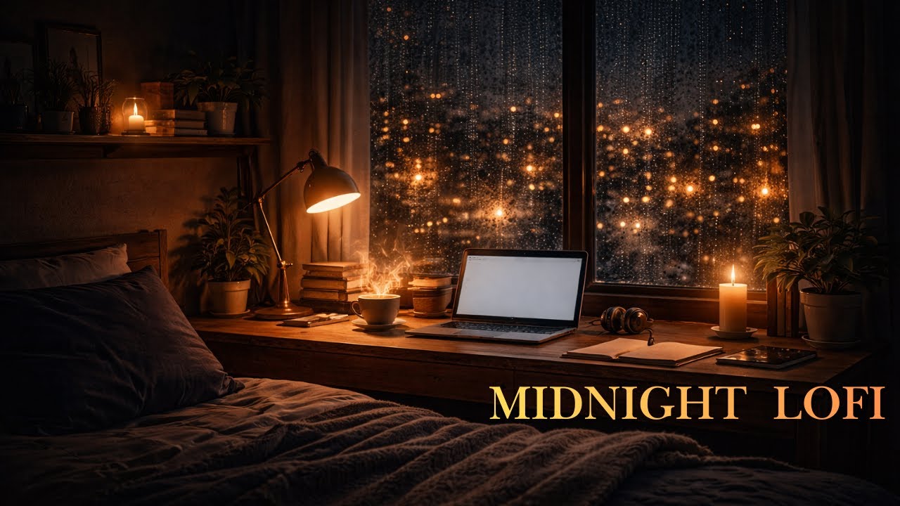 Quiet Midnight LOFI 🌌 Calm Background Music for Deep Focus