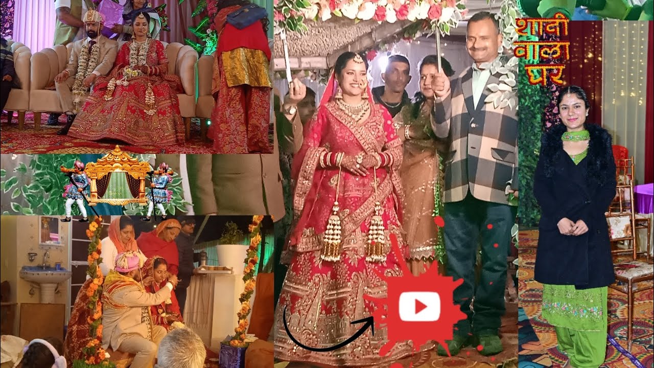 Masi ki shaadi 💌👰# pahli bar Dekhi Puri shaadi #mastimoment #hamirpur @Poojasharma526 