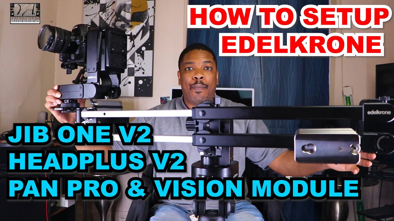How to setup the Edelkrone Jib One V2, HeadPLUS V2 and Pan Pro - Part 1
