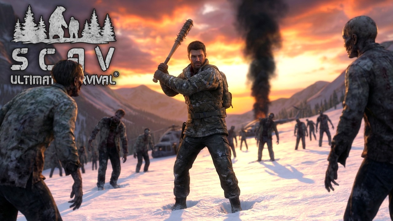 ВЫЖИВАЕМ НА ЗИМНЕМ DEER ISLE  \ SCAV \ DAYZ 🏃‍♂️🧟‍♂️