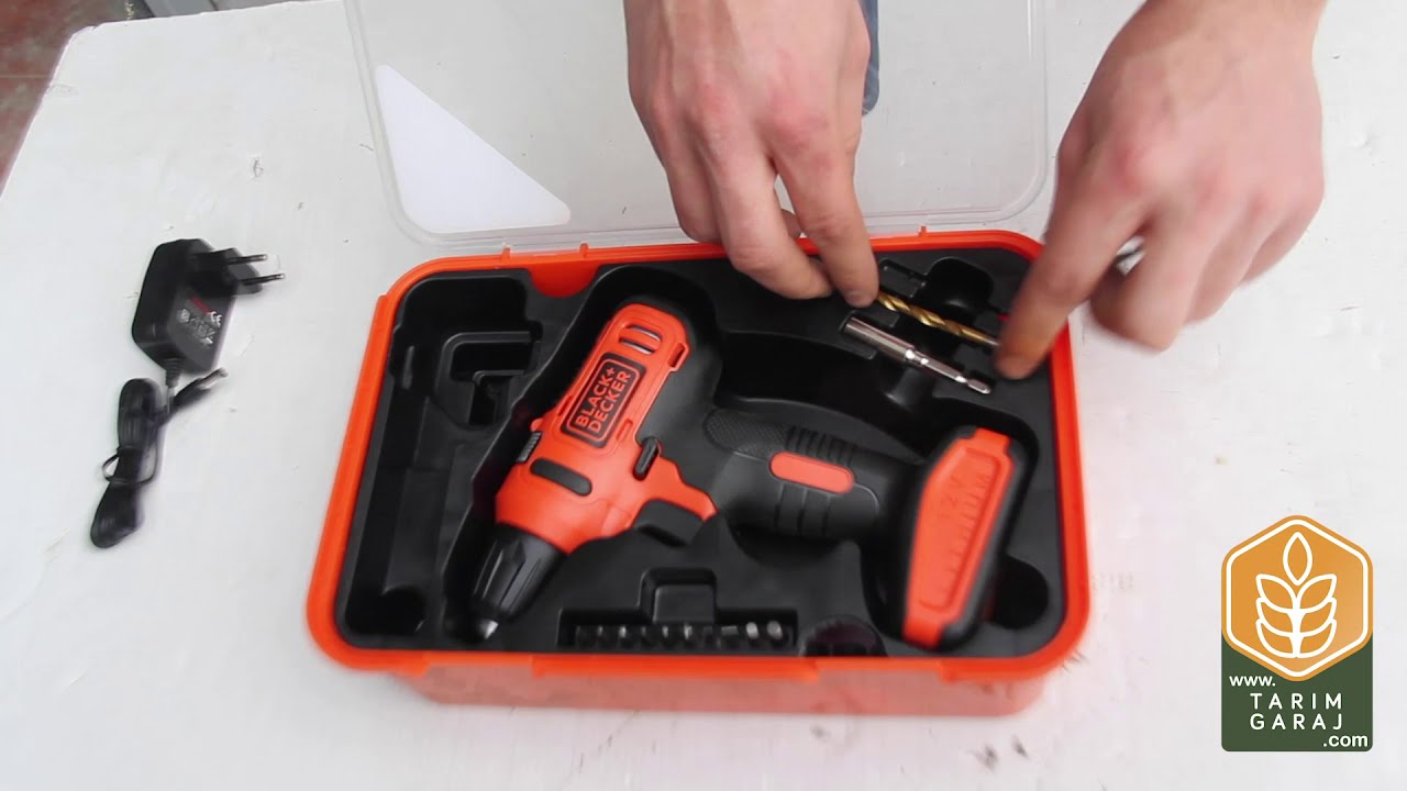 Black Decker Akülü Vidalama 12 Volt-LD12SP | tarimgaraj.com