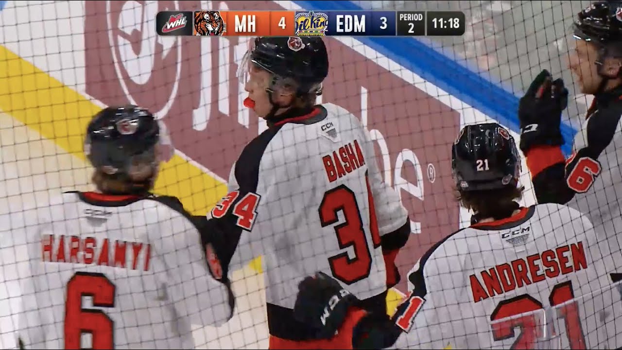 One of the most skills prospect of the 2024 NHL Draft Andrew Basha Highlights tape in the WHL