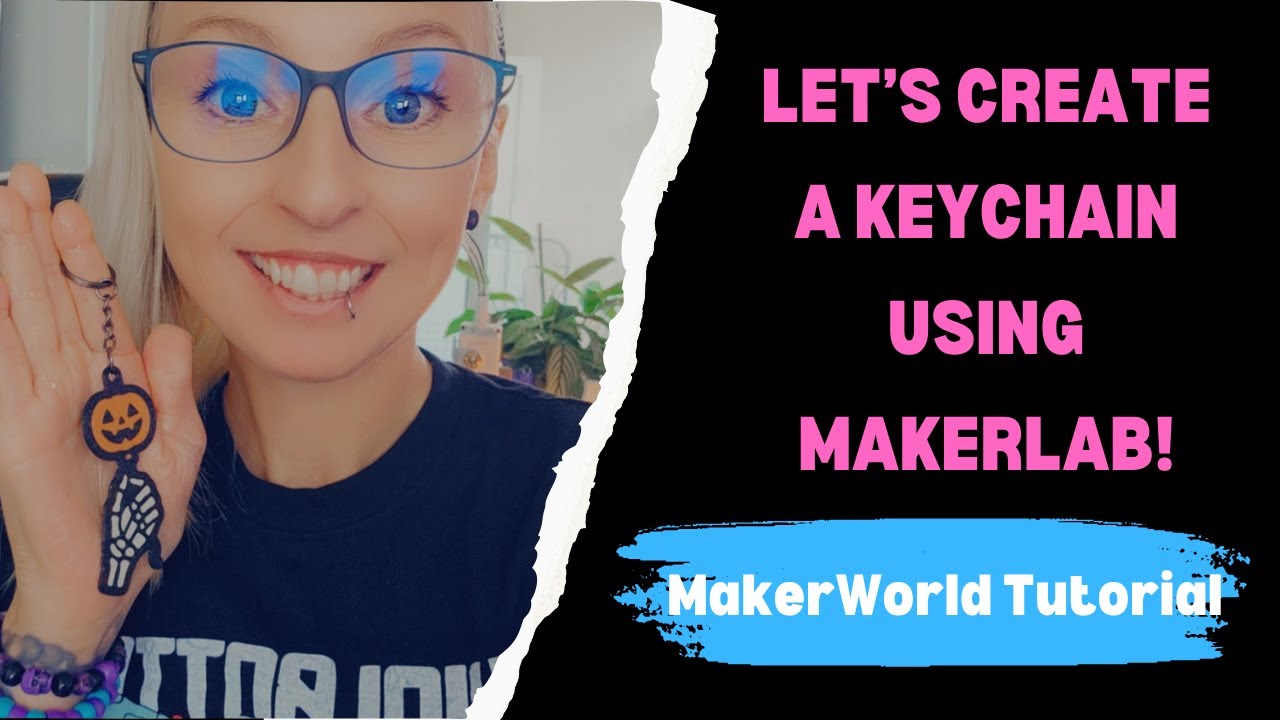 Turn Any Image Into a 3D Printed Keychain with MakerLab!