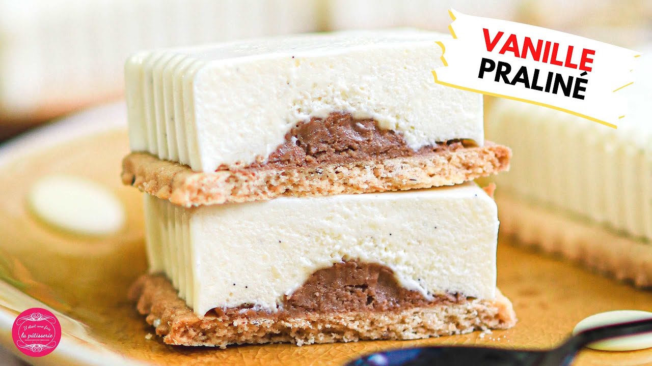 BISCUITS BAVAROIS VANILLE ET PRALINÉ