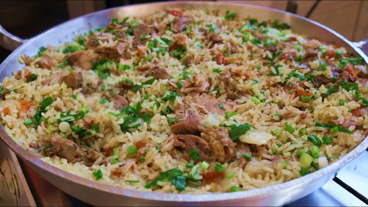 ARROZ COM SUÃ DE PORCO GOSTOSO E SUPER FÁCIL DE FAZER