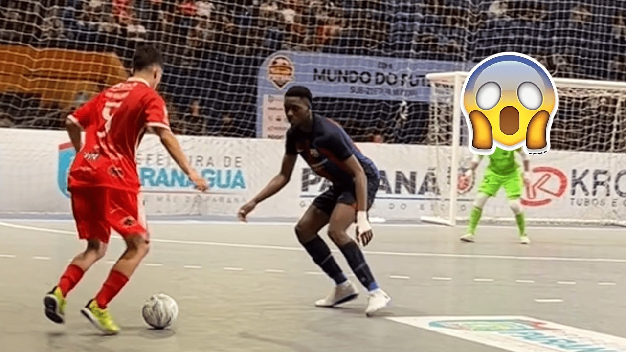 Quando os DRIBLES NO FUTSAL passam do LIMITE 😱