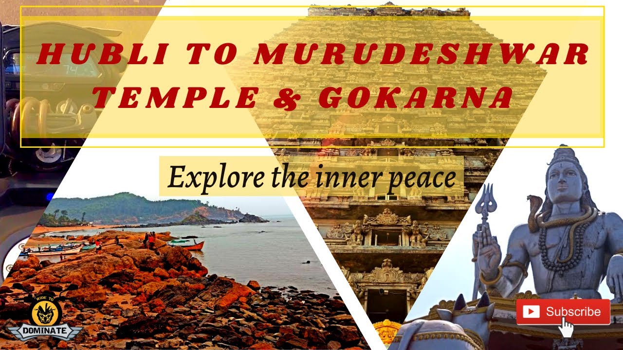 Hubli to Murudeshwar Temple & On the way back visit to Gokarna and OM Beach | 450 KM | Dominar 400