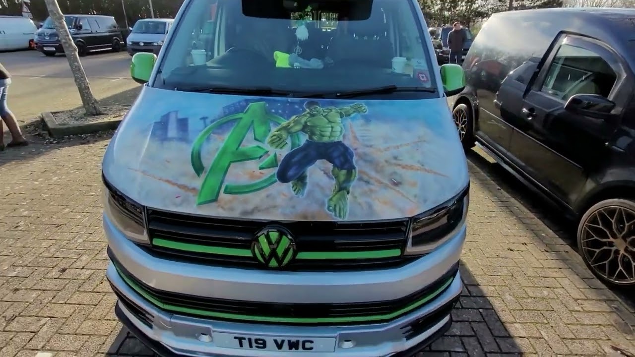 Port Solent Car Meet 'Campers n Busses' 15-01-2023