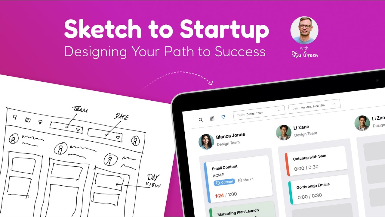 From Sketch to Startup: Designing Your Path to Success