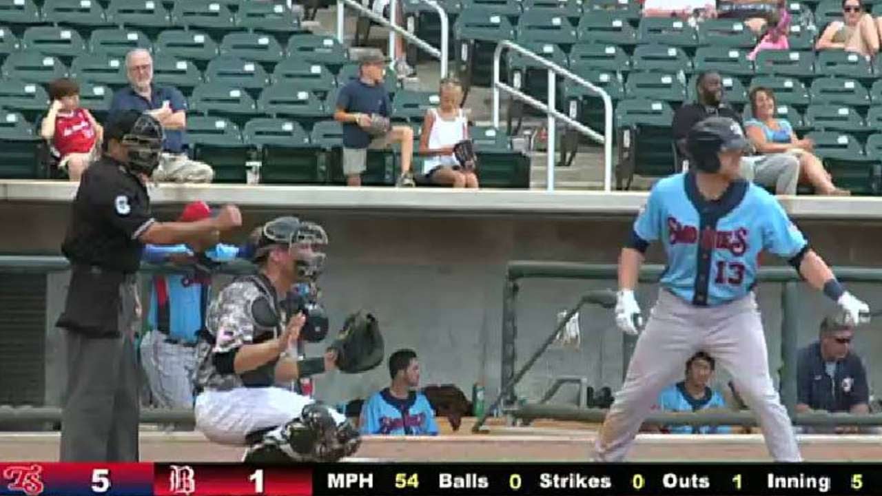 Tennessee's Geiger doubles in run