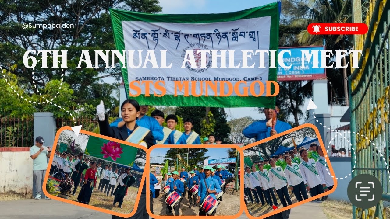 6th Annual Inter-House Athletic Meet | STS Mundgod | Camp 3 | #mundgod #tibetanvlogger #tibet 