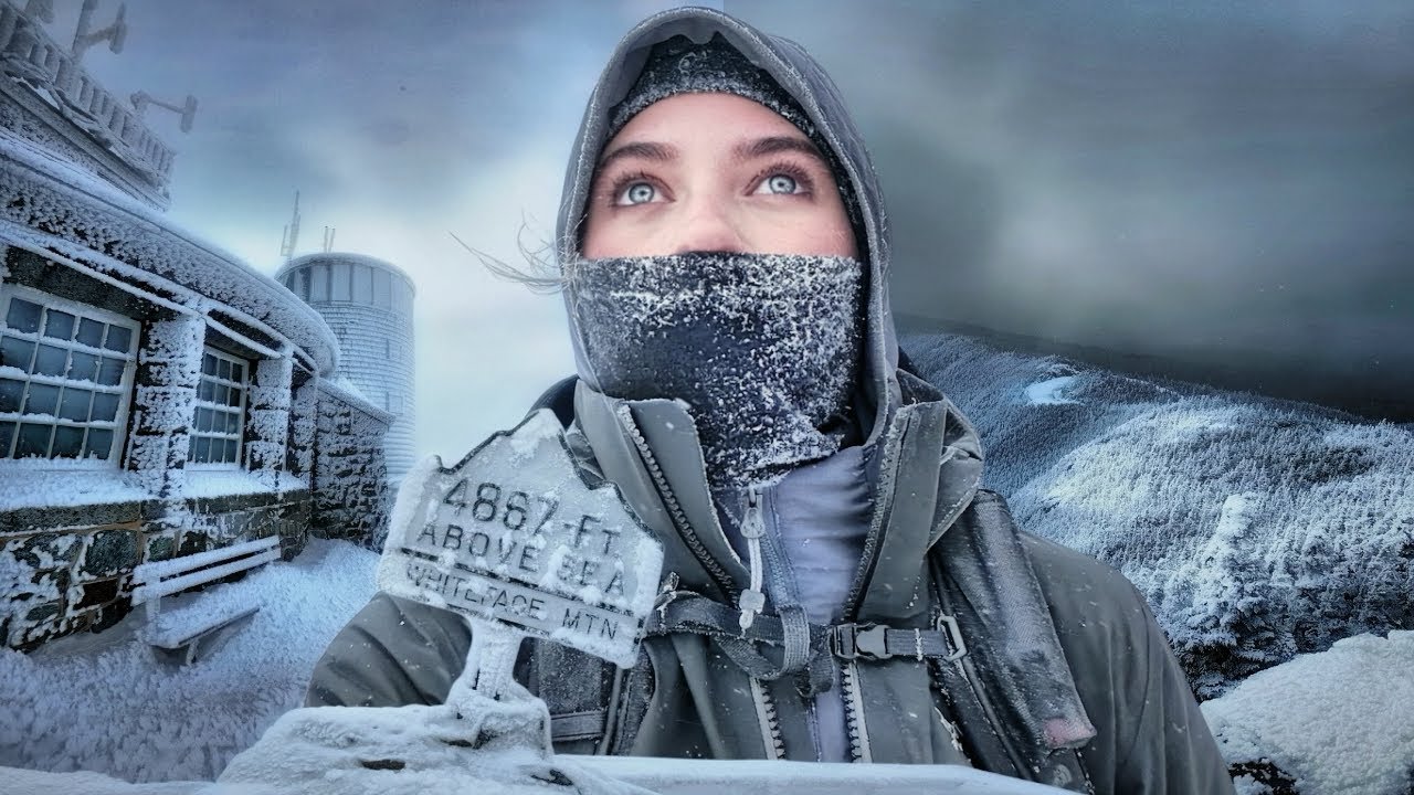 Caught in a Snowstorm on Whiteface Mountain (Solo Winter Hike)