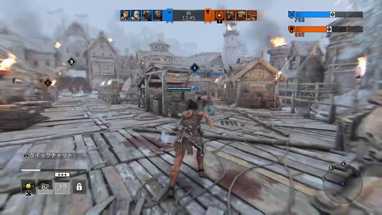 【FORHONOR】週末のんびりフォーオナー　中華に無料の衣装あると聞いてとりま着せてみたらみんな赤いしグリフィンのヒーローフェスやってる☀️3