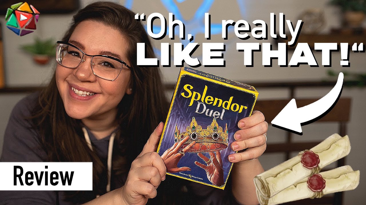 BETTER than I Expected | Splendor Duel  Board Game Review