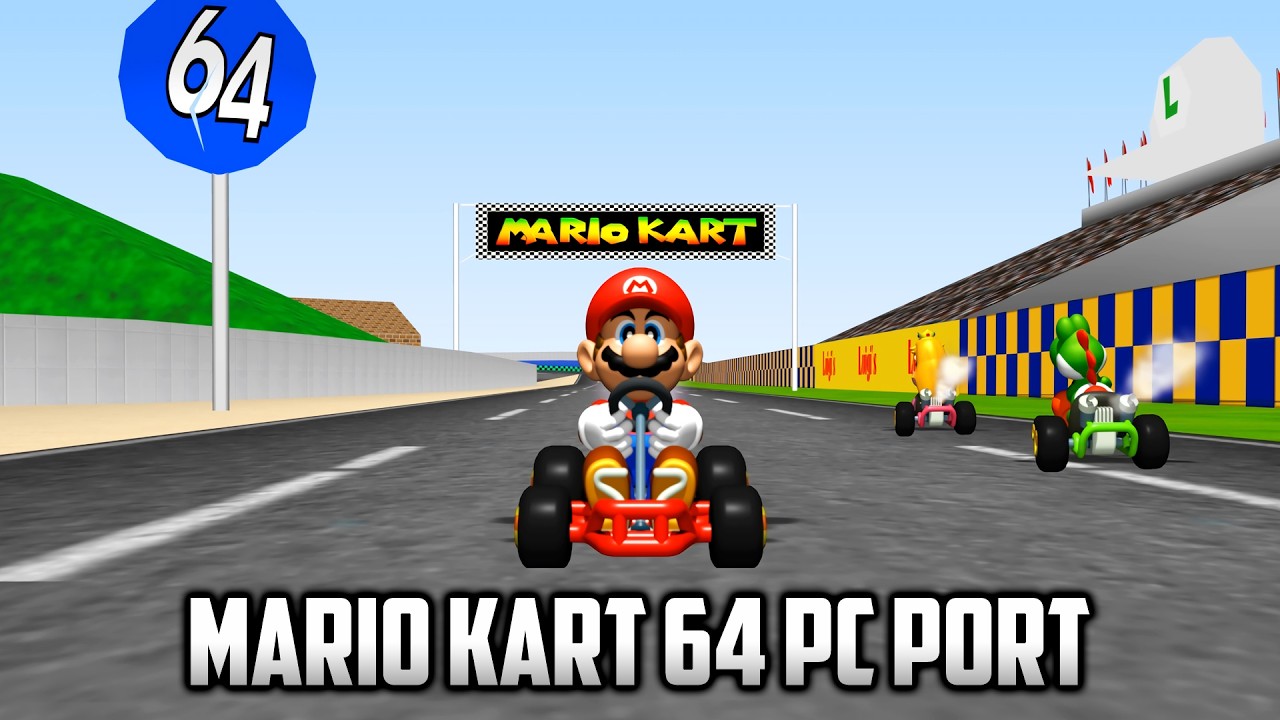 ⭐ Mario Kart 64 PC Port - SpaghettiKart v1.0.0