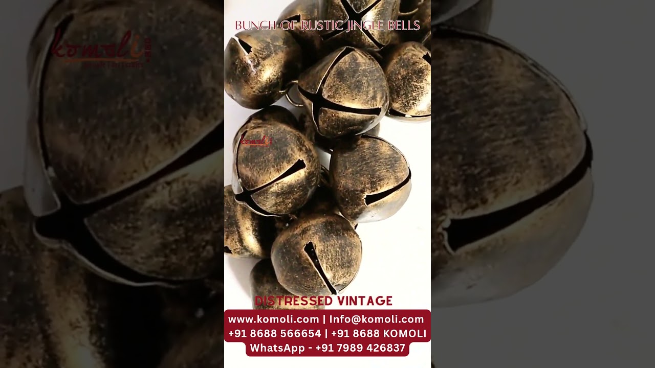 Bunch of Rustic Bells &ndash; A melodic touch of vintage charm!