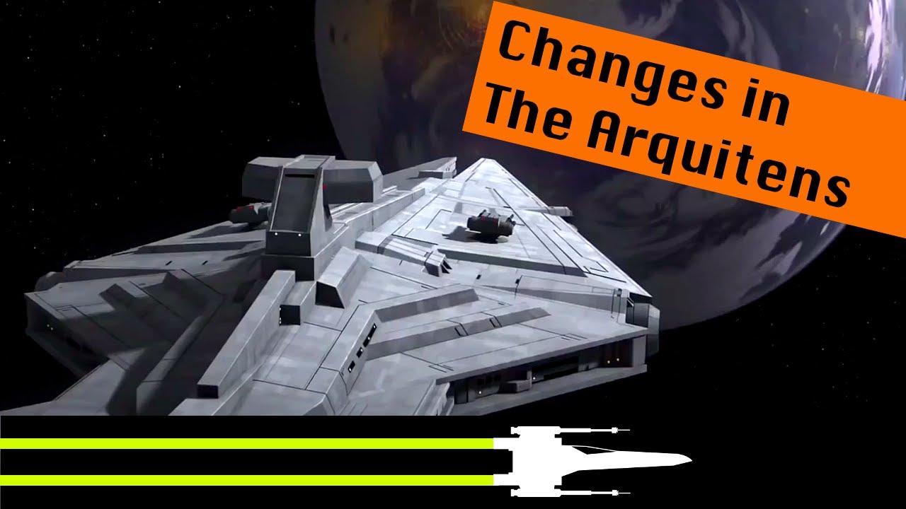 Changes in the Arquitens Class Throughout History | Star Wars Canon Lore