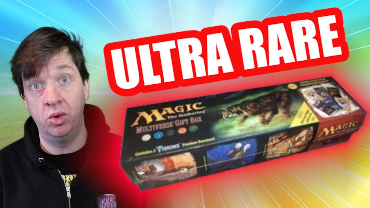 Opening The INSANELY RARE 1996 MTG Multiverse Gift Box - MTG Historical Openings
