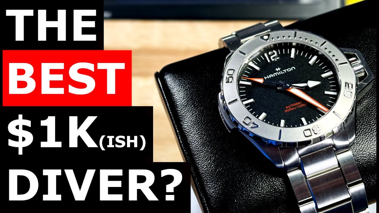 Hamilton Frogman REDUCED to 41mm ... The BEST $1000 (ish) dive watch?