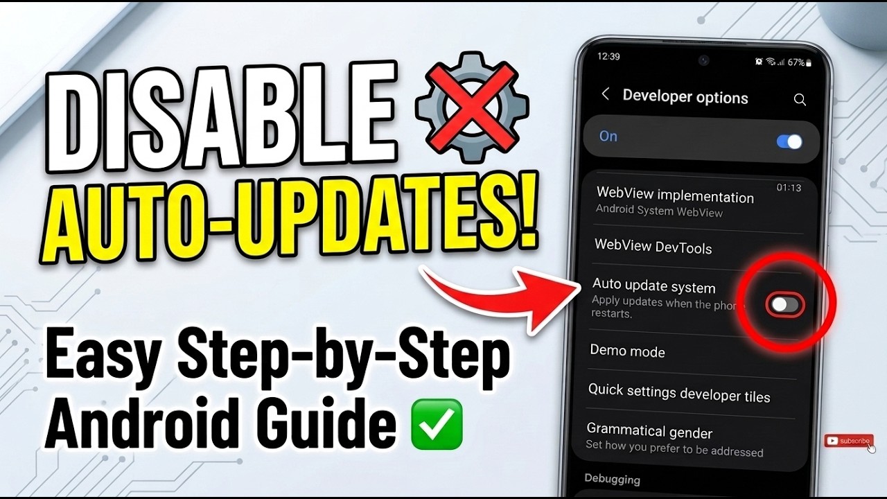 Turn Off Automatic System Updates on Android | Easy 2026 Guide
