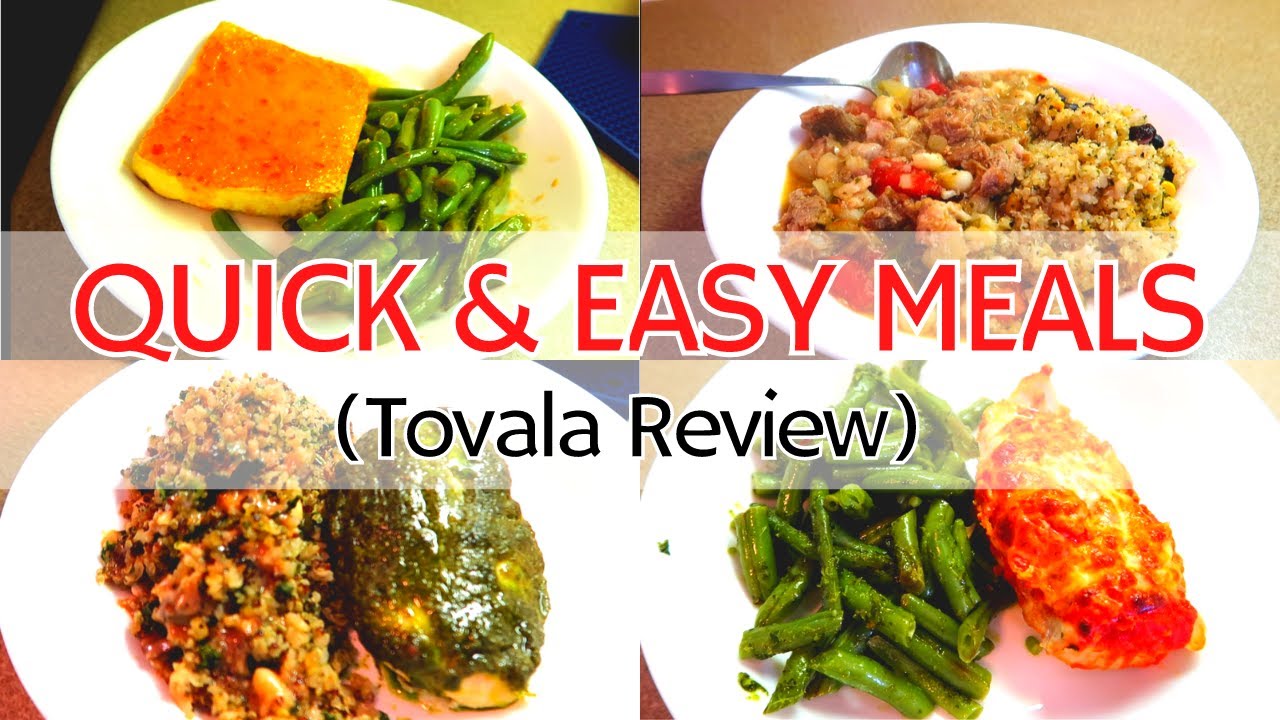 Quick & Easy Meals|Tovala Review|Tovala Meals