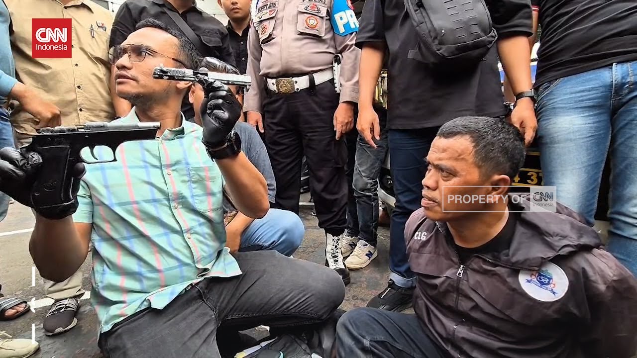 7 Debt Collector Depok Ditangkap, Polisi Temukan Senpi