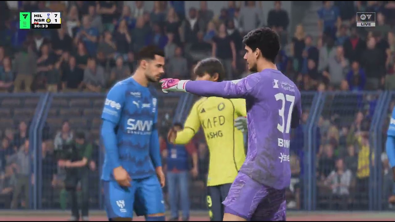 مباراة لا لرحمة النصر أمام الهلال نهاية في شوط واحد🔥🔥☠️🤯😭