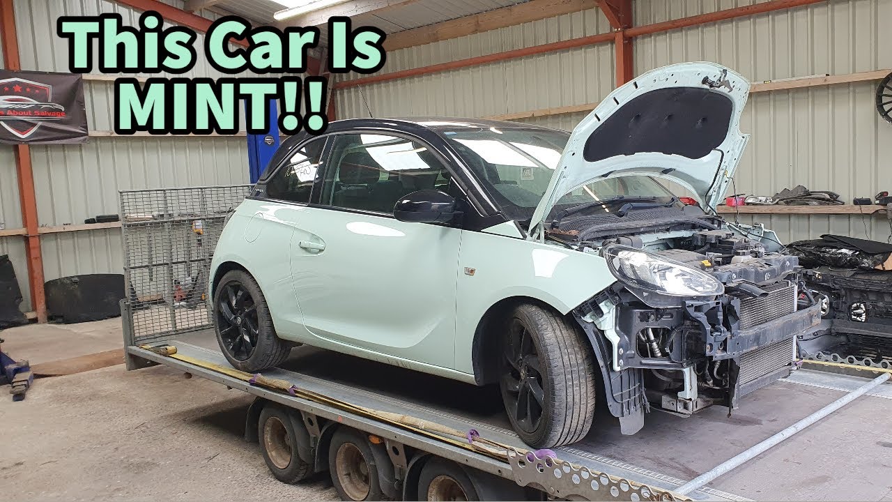 I Bought A Mint Vauxhall Adam From Salvage Auction - Actually Impressed With This Car !!!!