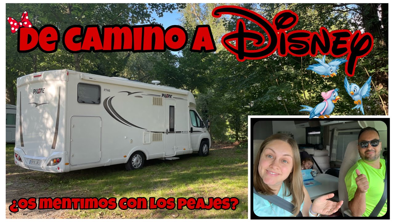 Viaje a DISNEYLAND PARIS en Autocaravana