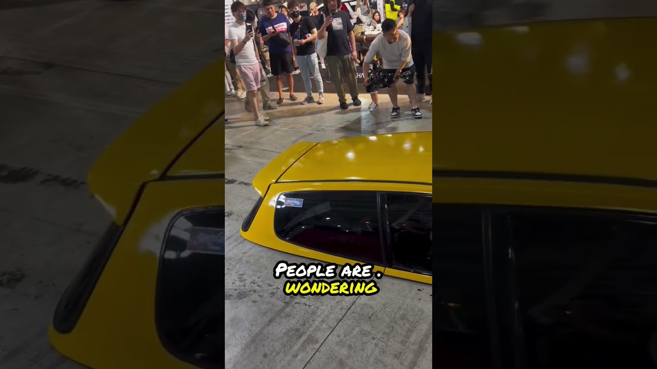 This is the zero ground clearance car
