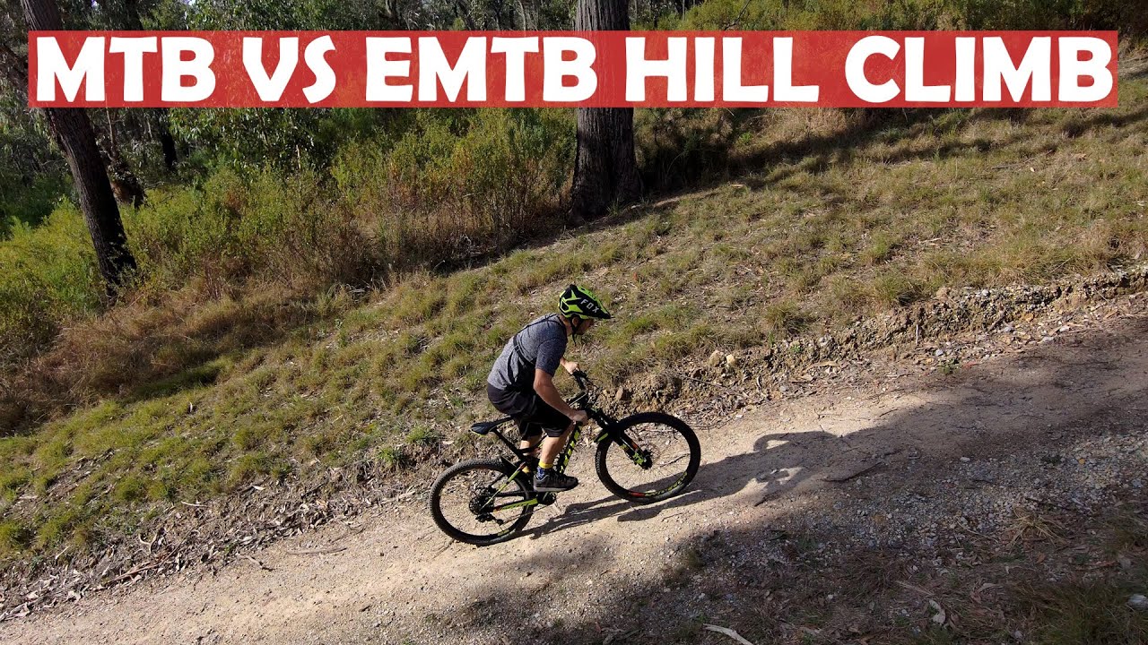 MTB VS EMTB Hill Climb - How Much Faster Is An ebike?