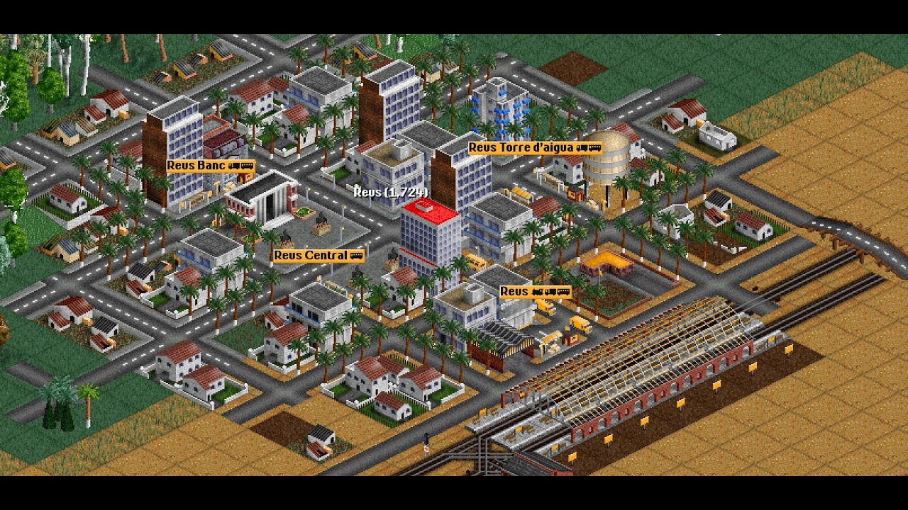 OpenTTD Gameplay català