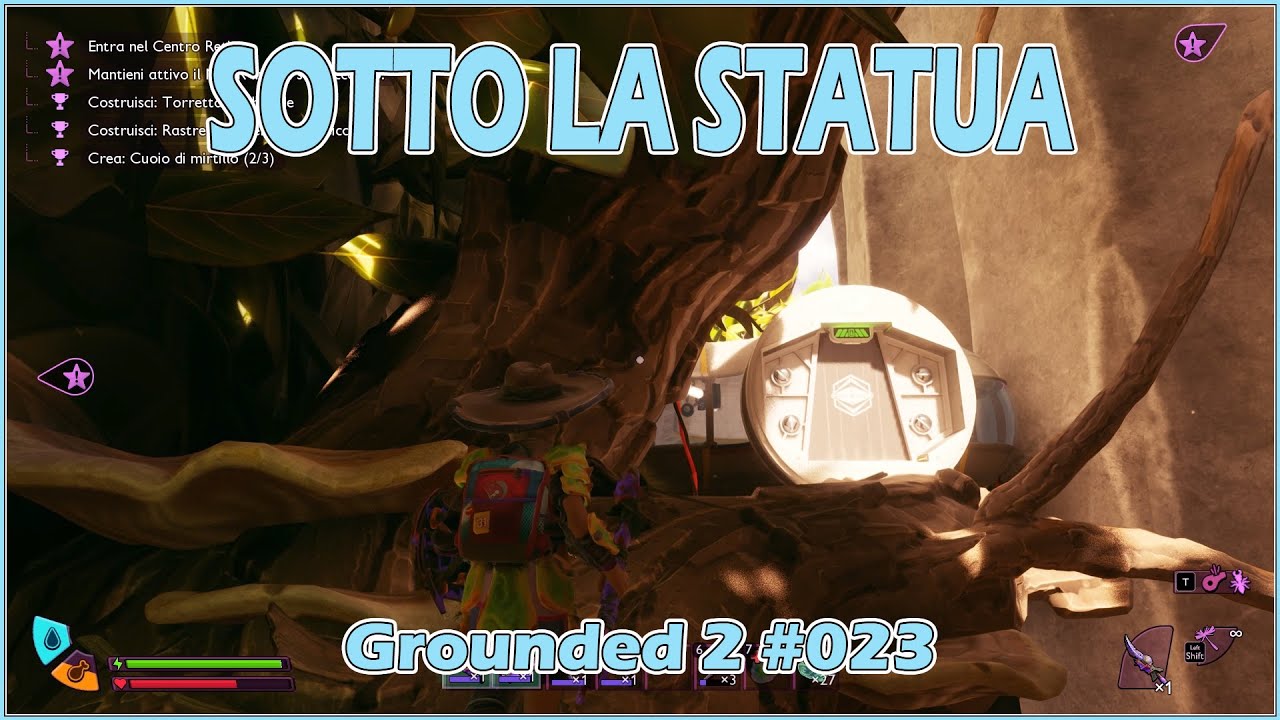 Sotto la statua di Wendell - Grounded 2 