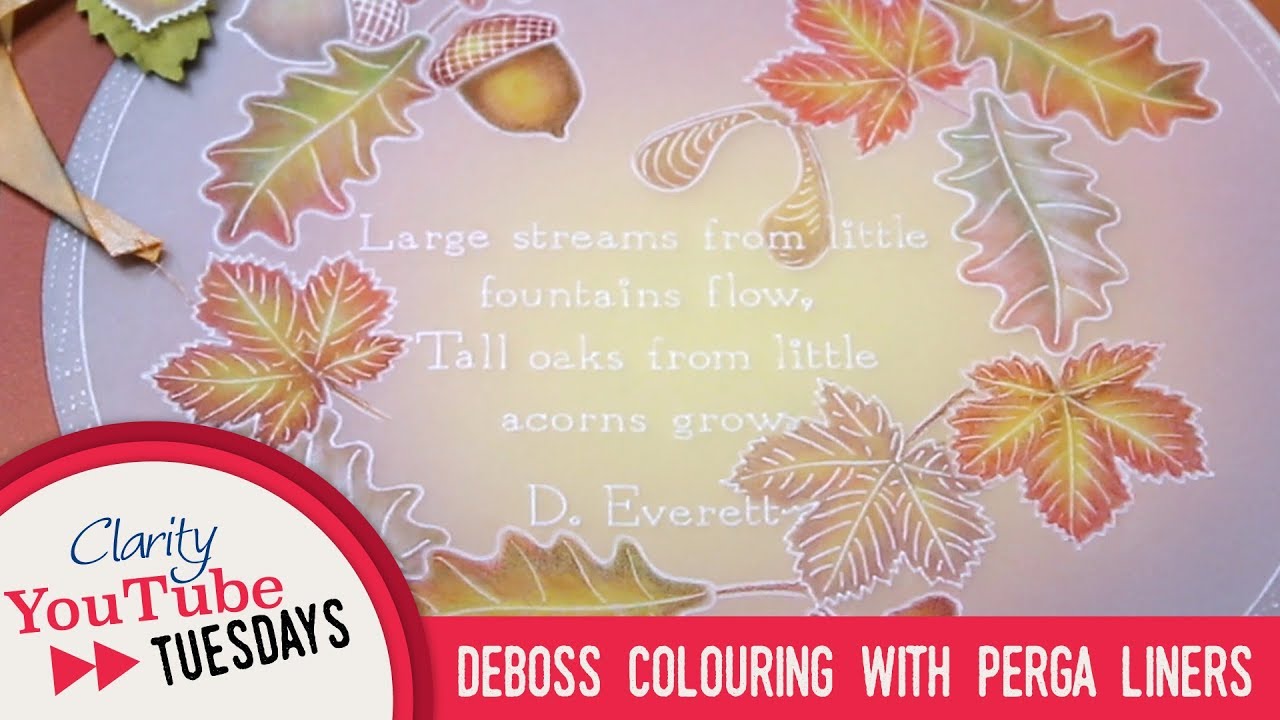 Тиснение красками Perga Liners