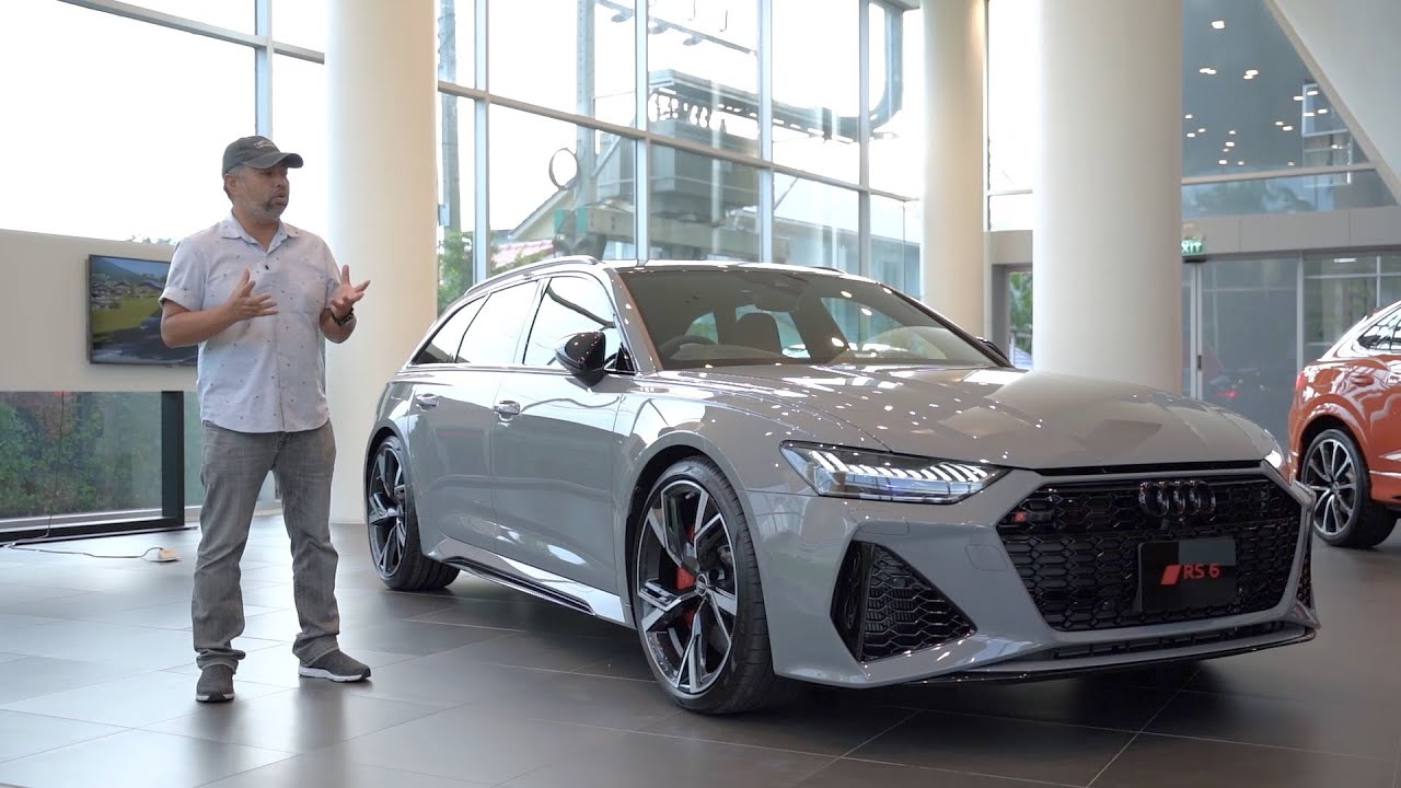 M4 ถอยไป!! พาชม Audi RS6 Avant Quattro 600 แรงม้า 800 นิวตัน-เมตร ราคา 9.89 ล้านบาท ล็อตแรกแค่ 7 คัน