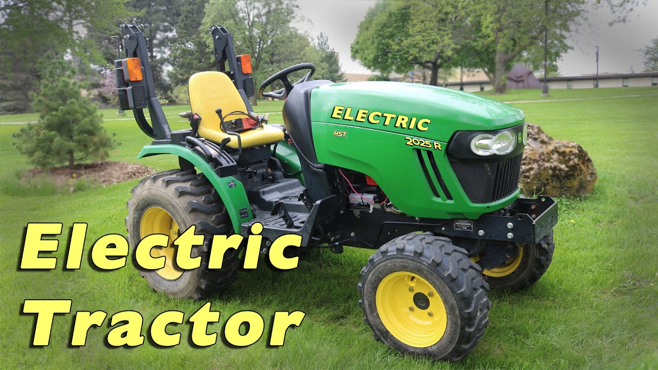 Electric John Deere Tractor | Student conversion | 72V Lithium