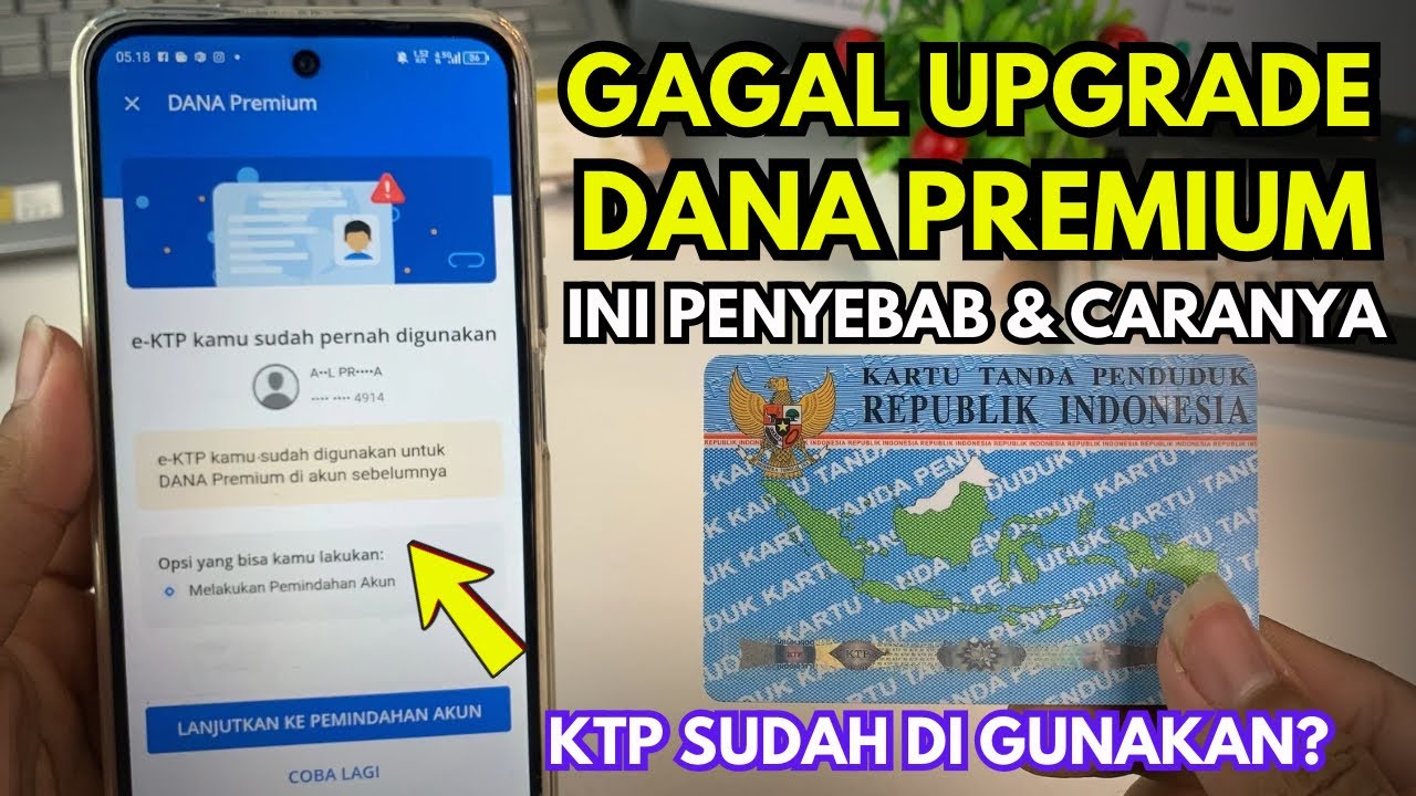 Cara Mengatasi Gagal Upgrade DANA Premium Terbaru 2026 | Penyebab & Solusinya