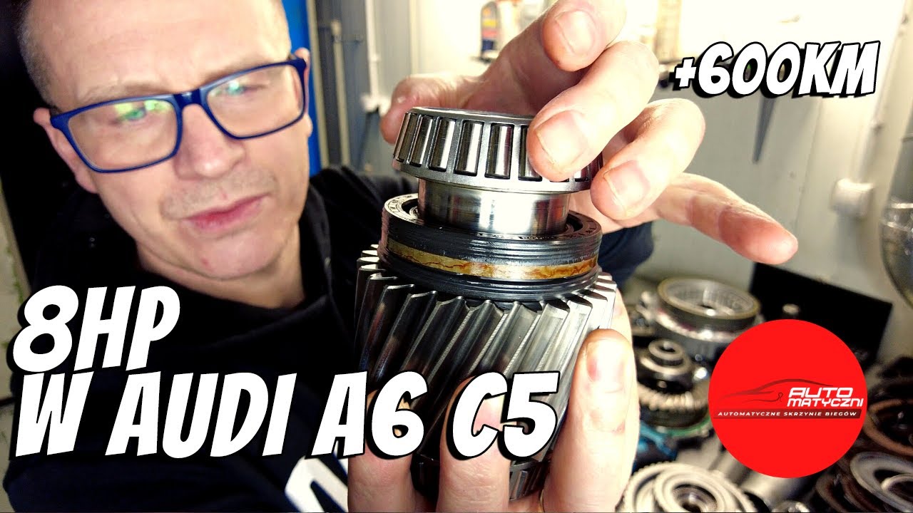 Audi A6 C5... Samochód do motorsportu ze skrzynią 8HP