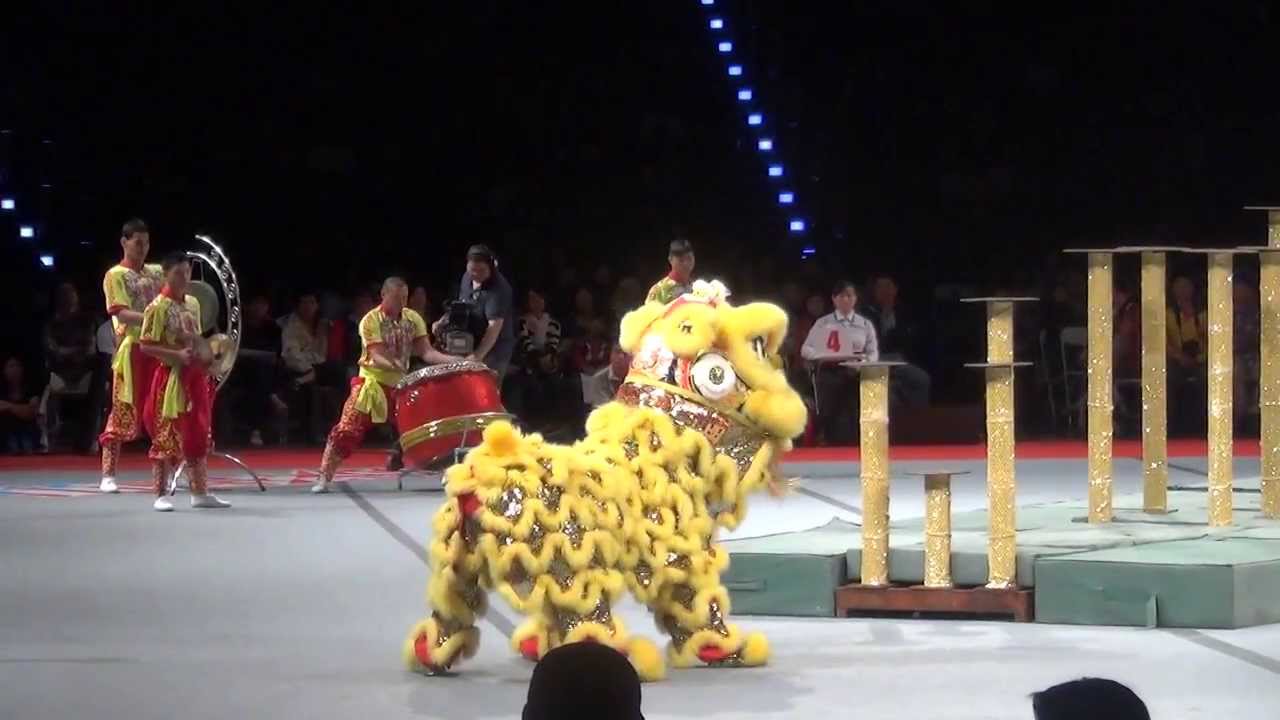 決賽 廣東南海中聯黃飛鴻武術龍獅團(1080p)@2013雙城戲獅甲 國際獅王大賽 🏆