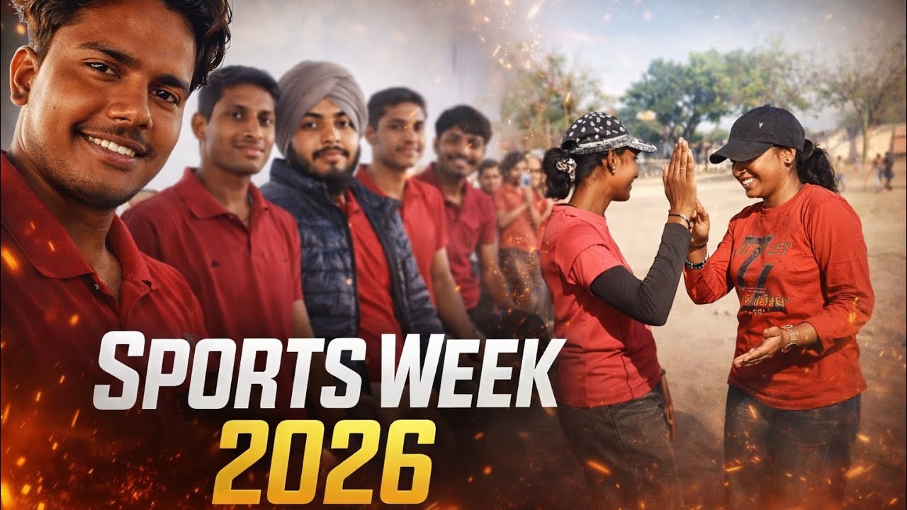Sports week ganganagar  #collage #sportweek #games #vlog