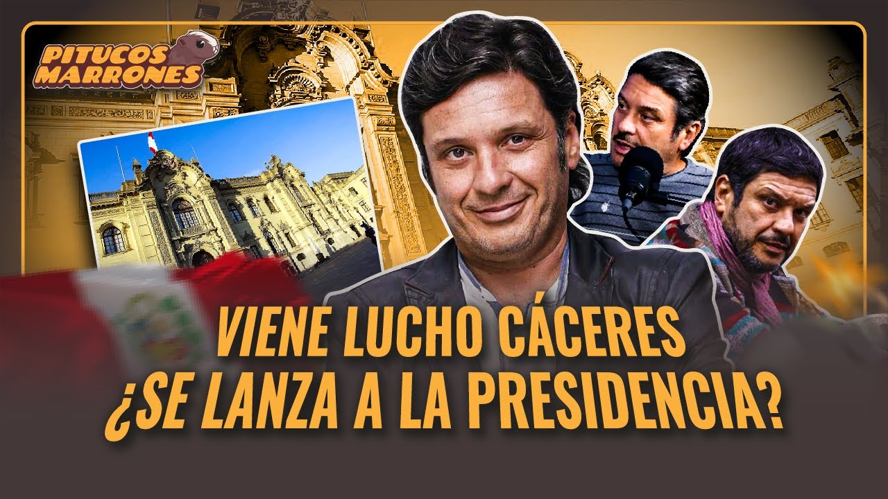 VIENE LUCHO CÁCERES PARA HABLAR DE LA COYUNTURA CON PORRITO Y BARBITAS