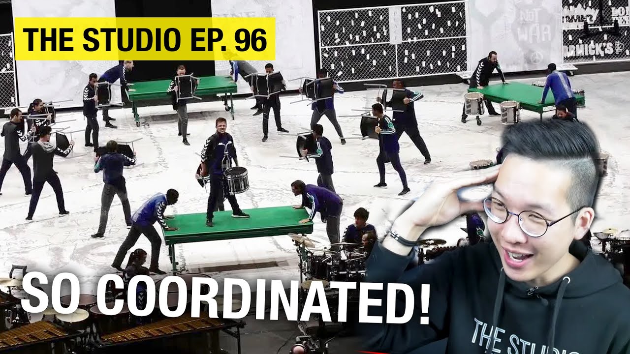 My first time watching INDOOR PERCUSSION!