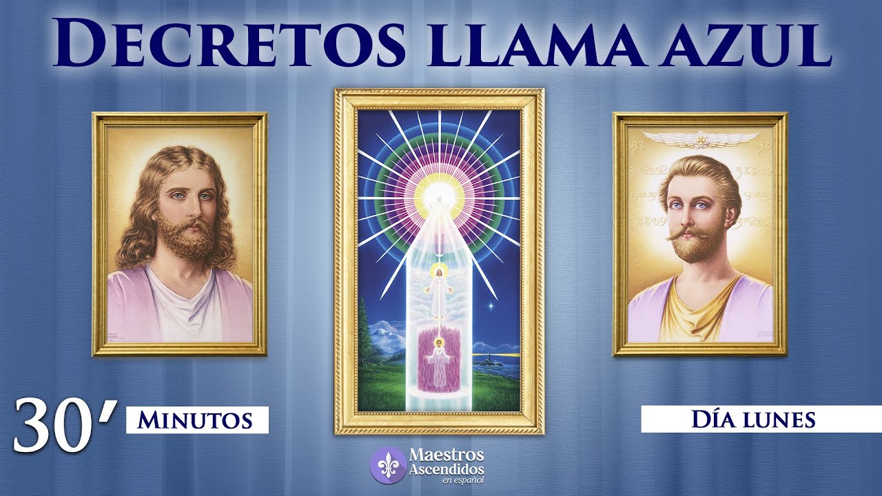 en VIVO Decretos RAYO AZUL - Decretos de Voluntad, Fe y Poder Divino