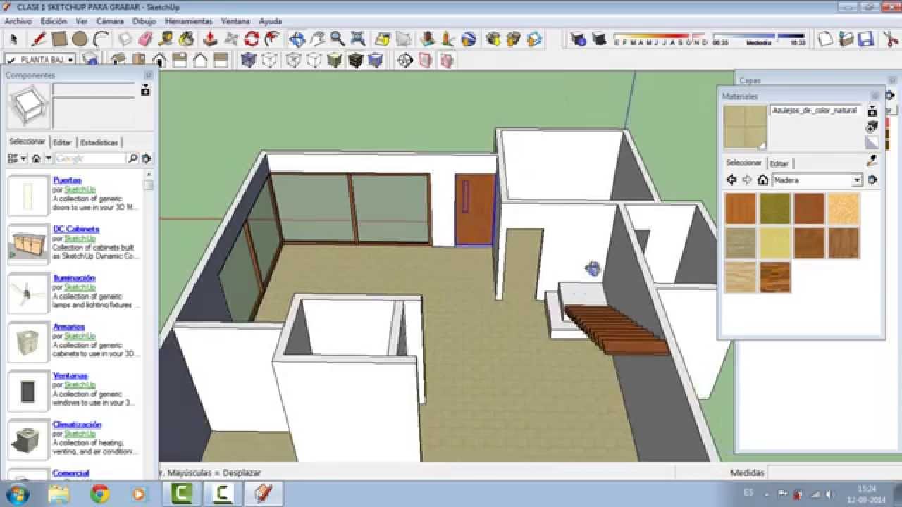 Como Crear una Casa en SketchUp (parte 2) / How to Create a House in SketchUp (part 2)